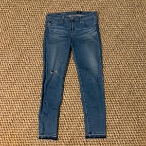 AG Stevie Ankle Jeans size 27